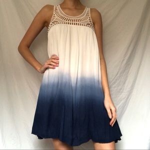 TOBI crochet top ombré dress 🦋